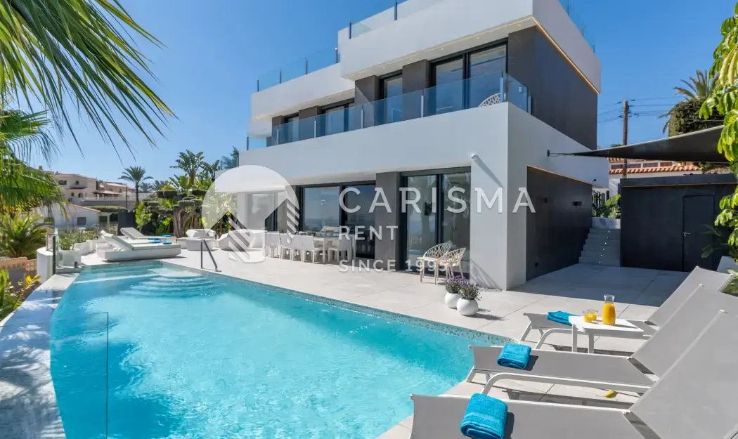 Luksusowa willa, 2 baseny,  spacerowa odległości do morza i centrum miasta Calpe, Costa Blanca