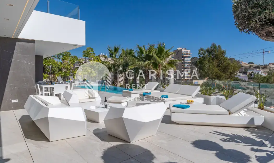Luksusowa willa, 2 baseny,  spacerowa odległości do morza i centrum miasta Calpe, Costa Blanca