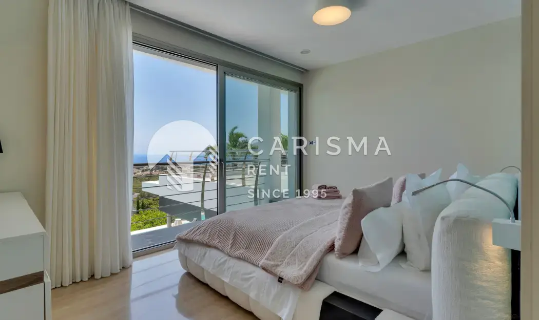 Luksusowa Willa, imponujący 25 m basen, pełna panorama na morze i miasto Calpe, luksusowa dzielnica