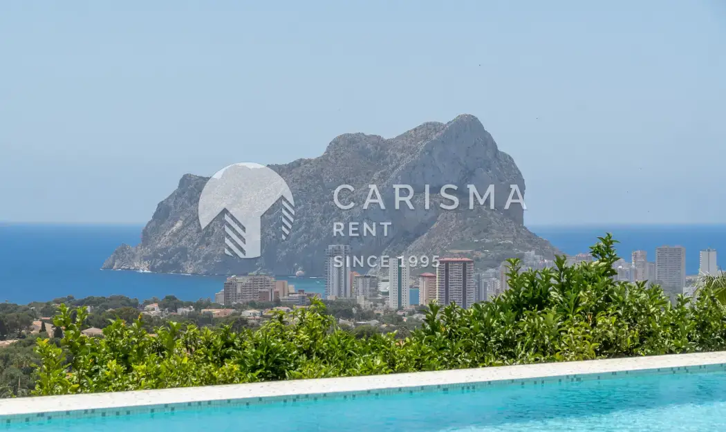 Luksusowa Willa, imponujący 25 m basen, pełna panorama na morze i miasto Calpe, luksusowa dzielnica