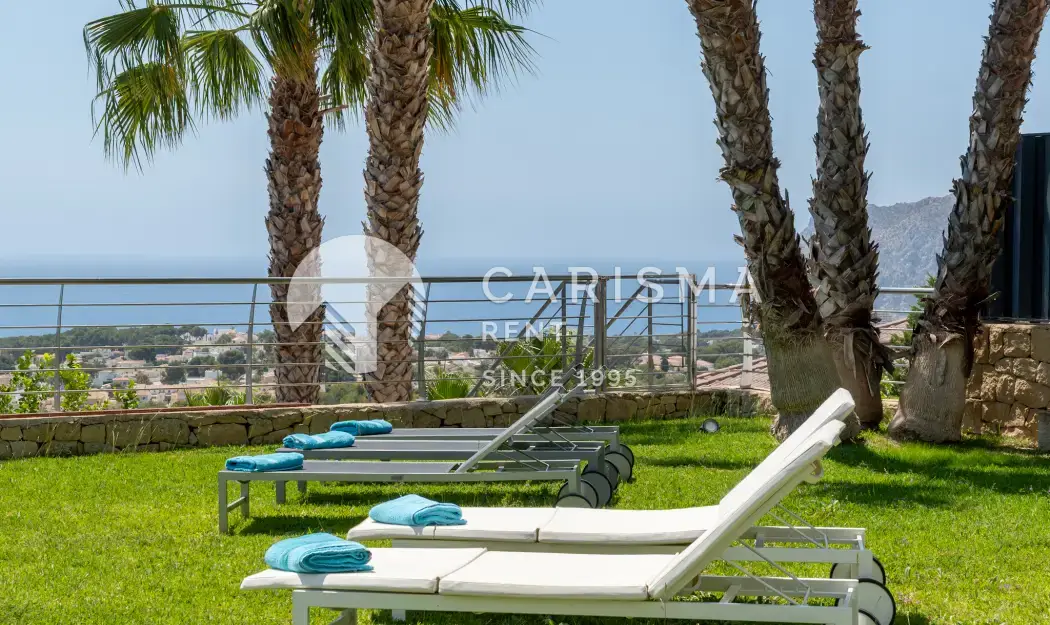Luksusowa Willa, imponujący 25 m basen, pełna panorama na morze i miasto Calpe, luksusowa dzielnica