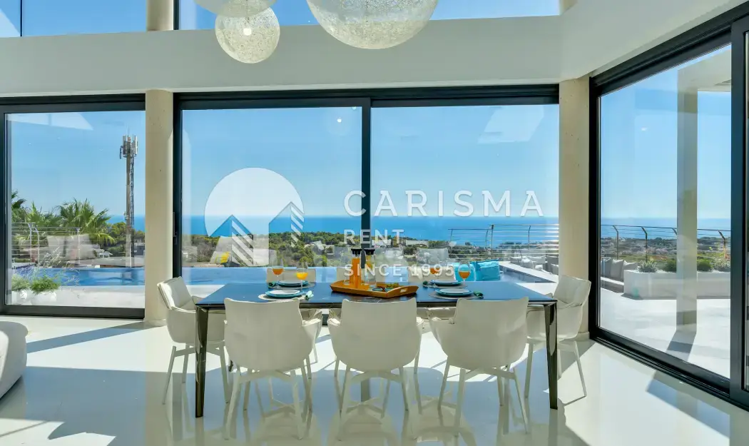 Willa klasy premium, panoramiczny widok na Morze i góry, Benissa