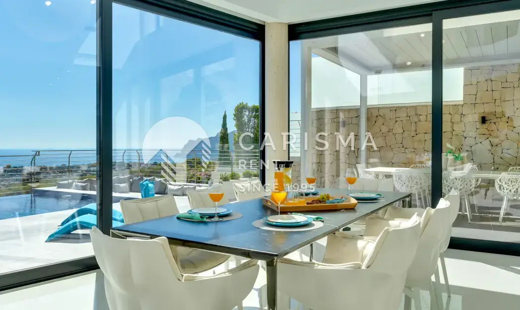 Willa klasy premium, panoramiczny widok na Morze i góry, Benissa