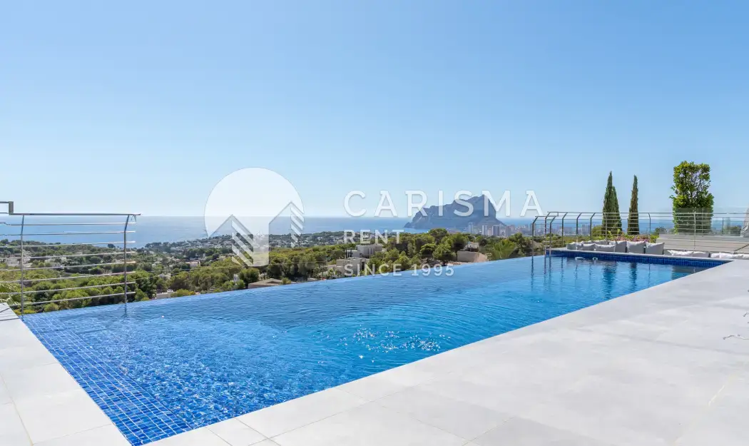 Willa klasy premium, panoramiczny widok na Morze i góry, Benissa