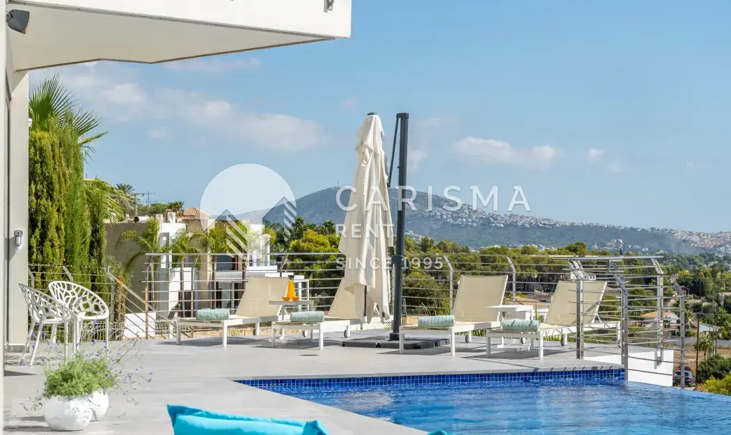 Willa klasy premium, panoramiczny widok na Morze i góry, Benissa