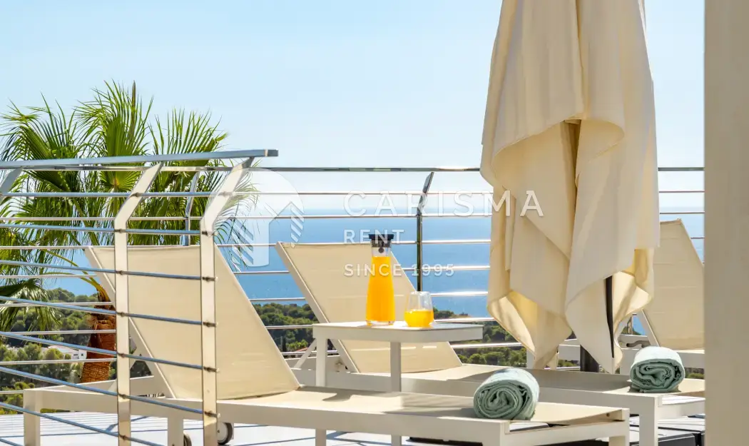Willa klasy premium, panoramiczny widok na Morze i góry, Benissa