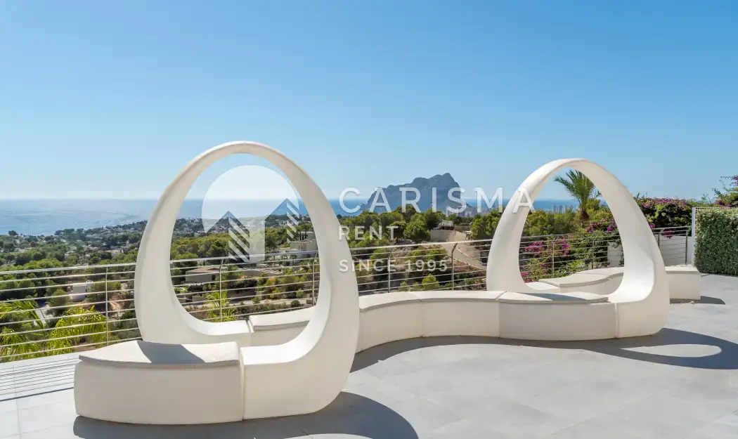 Willa klasy premium, panoramiczny widok na Morze i góry, Benissa