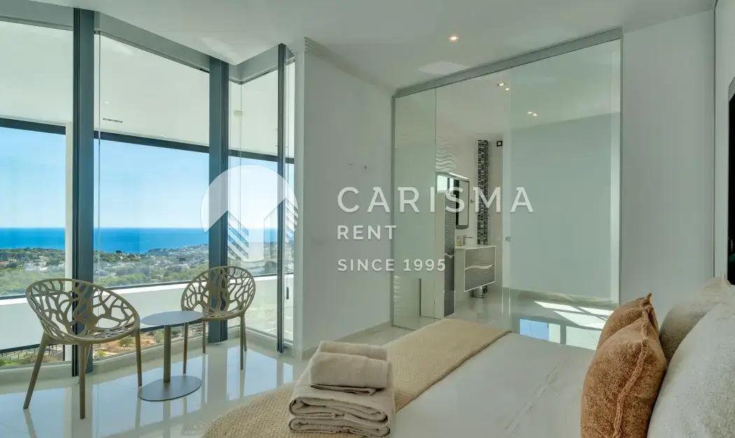 Premium-class villa, panoramic sea and mountain views, luxury neighborhood, Benissa